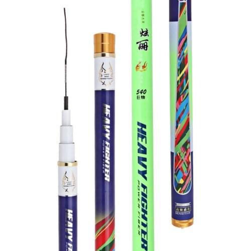 Customized fishing rod 28 tone carbon taiwan fishing rod carp rod mast Flying shark 3.9/5.4/7.2 meter fishing rod