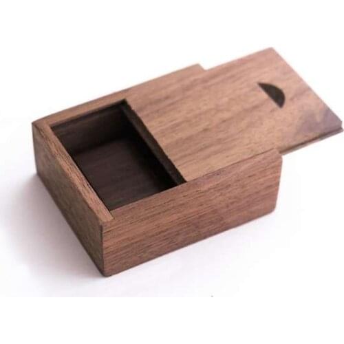 5 Pieces No Logo Wood Packaging box Bamboo and Maple gift box wood Rectangular gift box Size 78x65x25MM 3.07 x 2.56 x 0.99 inch