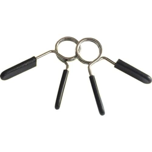 Barbell Lock 2Pcs 30mm Barbell Gym Weight Lifting Bar Dumbbell Lock Clamp Spring Collar Clips