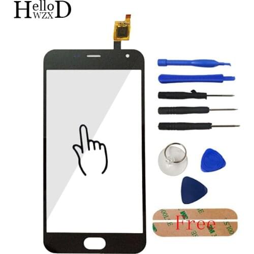 Parts Touch Screen Outer Glass Screen For Meizu M2 M2 mini / Meilan 2 M578 Touch Glass Digitizer Panel Phone Adhesive