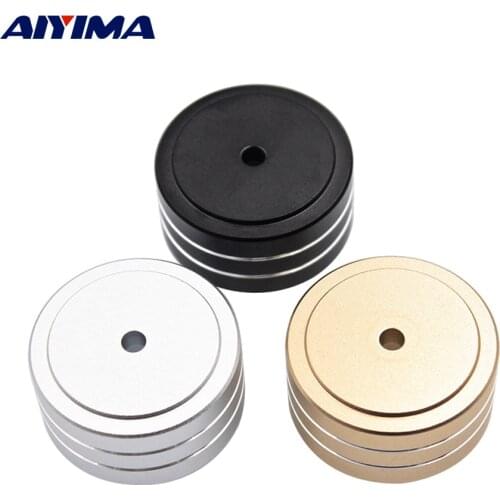 AIYIMA 4Pcs Audio Speaker Spikes Foot Pads 40x20mm Active Speakers Case Shock Speaker Repair Parts Accessories DIY Home Theater