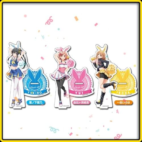 Anime My Youth Romantic Comedy Is Wrong As I Expected Yukinoshita Yukino Acrylic Stand Figure Model Cheerleader Uniform Series