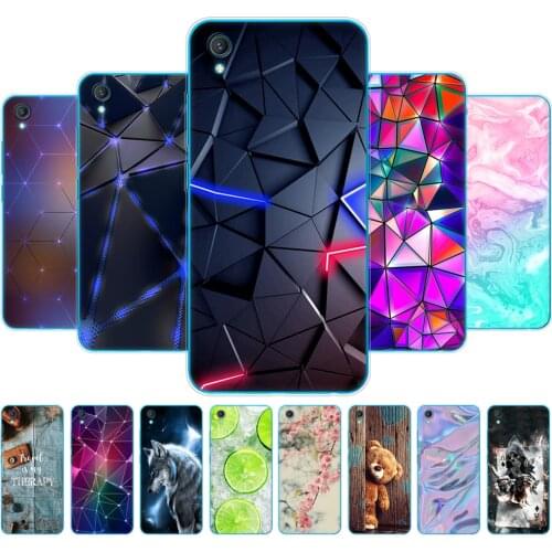 For Vivo Y1s Cases Soft Silicon TPU Back Cover Phone Case For VIVO Y1S Y 1s Y1 s VivoY1s 2020 Case 6.22 inch Coque Shell flower