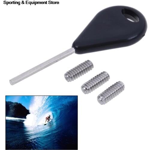 Surfing Board Fin Screws 13MM for FCS Fins Extra Fin Key Outdoor Sports Screws Activities Tools Screws