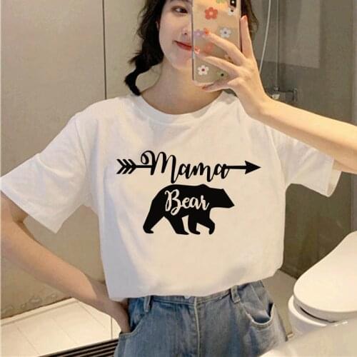 Animal Protection Harajuku short-sleeved printed T-shirt Fashion Women T-Shirt Soft Casual White T shirts Tops funny T-shirt