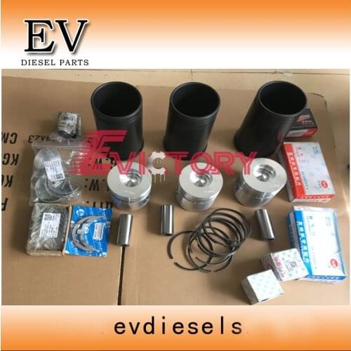 Laidong LL380 LL380B LL380T engine rebuild kit +crankshaft con rod water pump oil pump