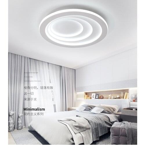 Bedroom Lamp Round Simple Modern Creative Atmosphere Personality Ceiling Lamp Living Room Led Light