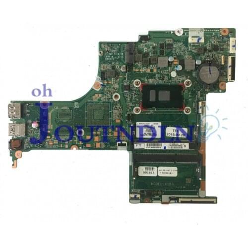 JOUTNDLN FOR HP Pavilion 17-G 17T-G 17-G137NR laptop motherboard 829272-601 829272-001 DAX1BDMB6F0 DDR3 w/ i3-6100u CPU