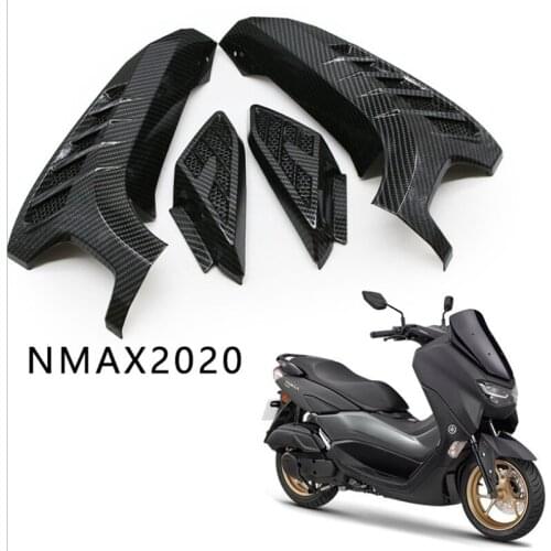 Motorcycle Carbon Fiber Front Turn Light Lamp Rear Side Panel Cover Trim for Yamaha NMAX155 NMAX 155 2020 Accessories
