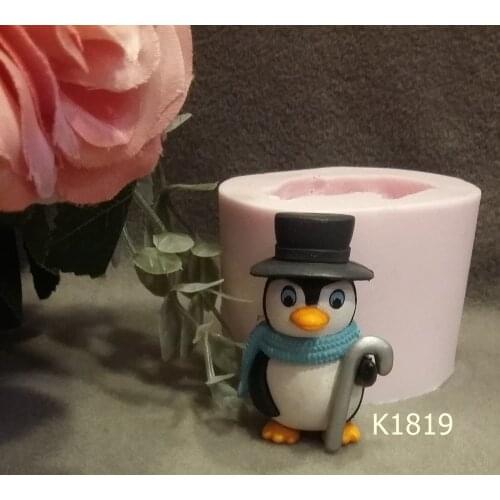 Penguin silicone mold