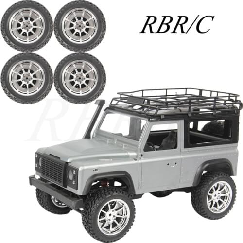 R617ABL Tires & 5 Conversion 12MM Metal Brake Disc Adapter DIY Upgrade Accessories Parts For MN D90 Off-Road RC Model Car