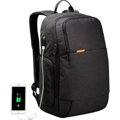 15.6 inch External USB Charge Laptop Backpack Anti-theft Notebook Computer Bag for Business Men Women Travel Bags Rucksack