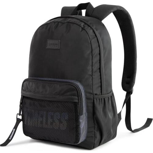 Family Travel Black Backpack for Men Women kid Hiking Outdoor Water Proof Shoulder Bag Boy Girls Teenagers 2021 17inch