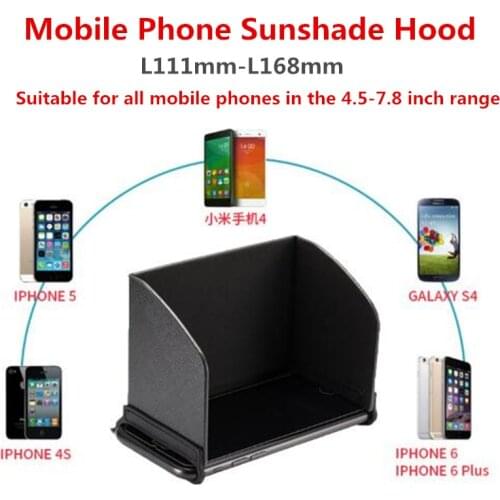2019 New Monitor Mobile Phones Sun Hood Cover Accessory Drone Remote Controller Tablet Sunshade Visor RC Parts