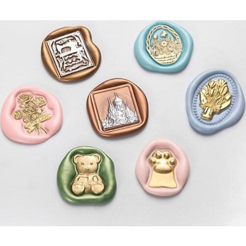 Special Wax Seal Handbook Lacquer Seal Chapter Head Envelope Sealing Wax Stamp Greeting Card Invitation Gift Handbook Seal