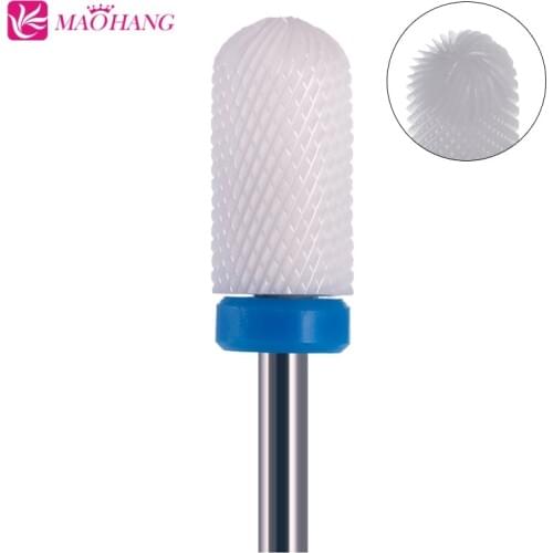 MAOHANG Super Ceramic Nail Drill Bit Milling Cutter Nail Electric Drill Manicure Machine Accessory Removel Gel Polish Varnish