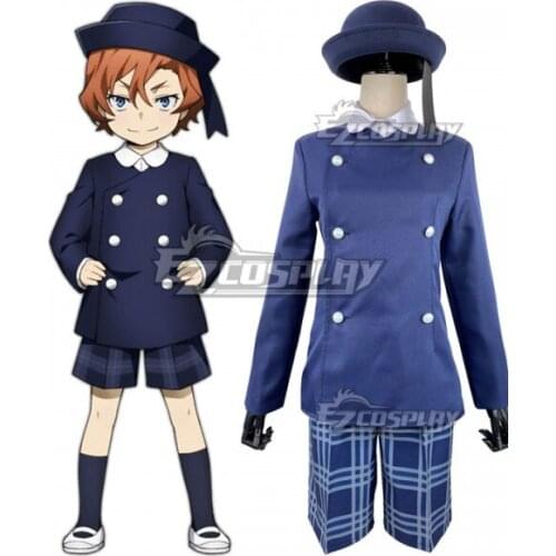 Bungou Stray Dogs Chuya Nakahara Kindergarten Adult Uniform Halloween Carnival Outfit Party Christmas Suit Cosplay Costume E001