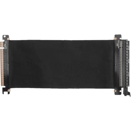 VODOOL 24cm PC Graphics Cards PCI Express Connector Cable High Speed Riser Card PCI- E 16X Flexible Cable Extension Port Adapter