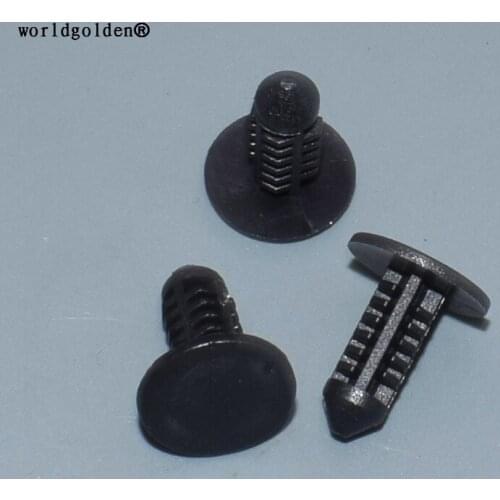 Worldgolden 100pcs auto fasteners Fascia Retainer for Ford N803170-S