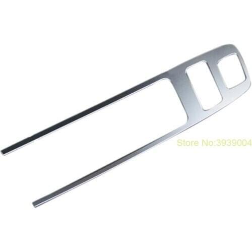 1PC Aluminum Car Center Control Gear Shift Panel Cover Trim Molding For Porsche Panamera 2017 2018 Car Styling Accessories