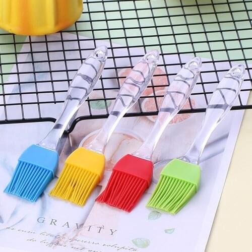 1PCS Plastic Silicone Pastry Brushes,BBQ Brushes Durable,Attractive,Heat Resistant Kitchen Utensils 01017 Gift