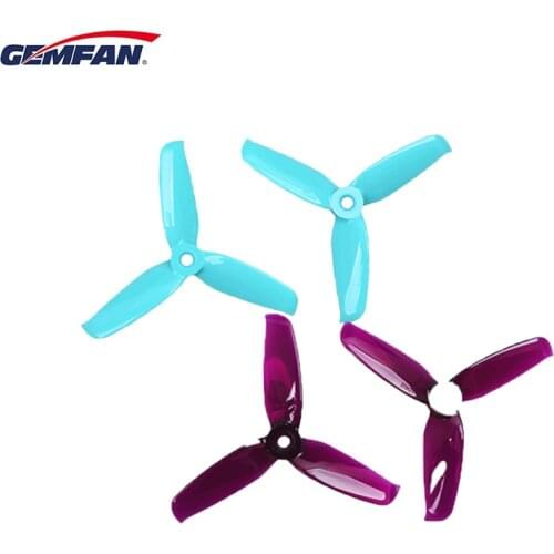 10 Pair Gemfan Flash 4052 4 Inch Tri-blade Propeller for F4 FPV Racing Frame Quadcopter Kit