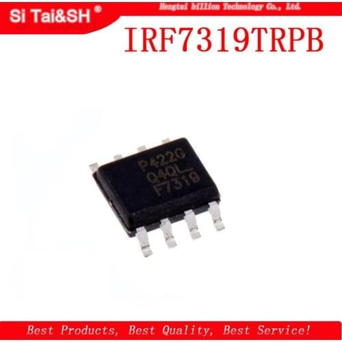 10PCS IRF7319TRPBF SOP-8 IRF7319TR SOP IRF7319 F7319 SMD Double channel MOS field effect transistor