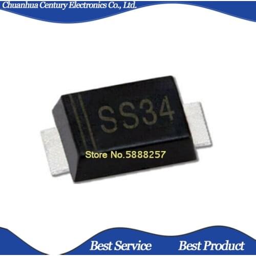 50 Pcs/Lot SS34F SMAF 3A/40V SS34 New and Original In Stock