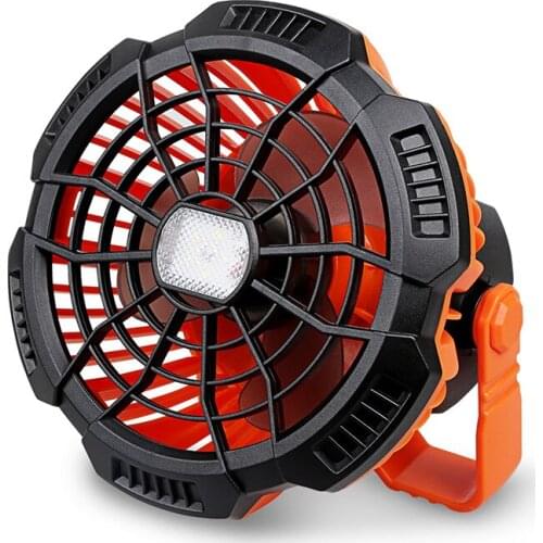 5200mah 3 in 1 Rechargeable Battery Operated Desk Fan Led Camping Fan Tent Lantern Portable Power Usb Fan Remote Control