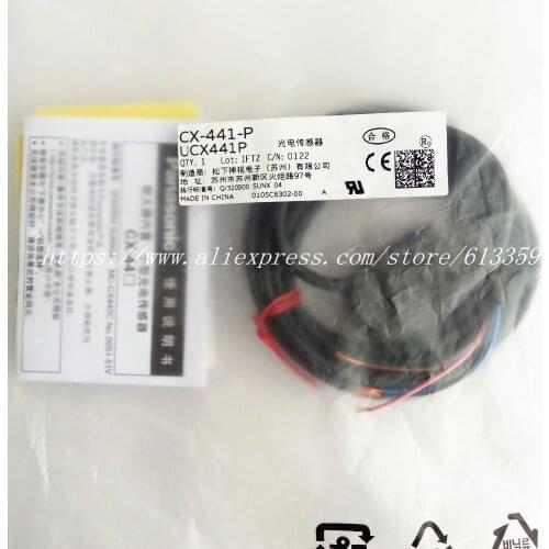CX-441-P CX-442-P CX-443-P CX-444-P Adjustable range reflective type Photoelectric Switch Sensor Original & New