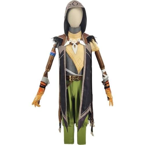 Hot Game Genshin Impact Cos Anime Running Wolf Cosplay Costume For Male H