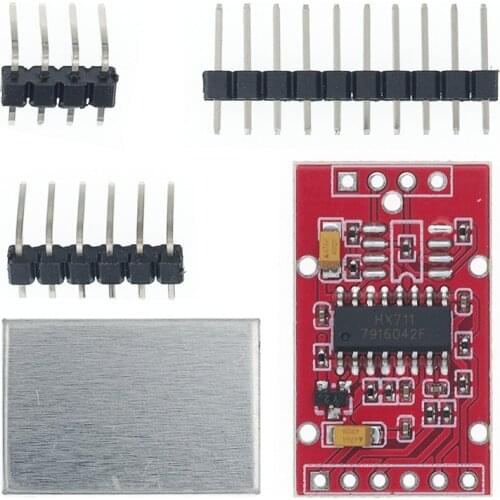 HX711 Dual-channel 24-bit A/D Conversion Weighing Sensor Module with Metal Shied
