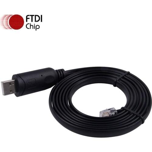 FTDI USB to RJ12 6P6C Serial Converter APC PDU UPS 940-0144 Programming Communication Cable