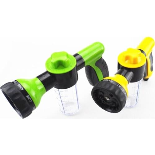 New Water Gun Hose Nozzle Car Wash Garden Watering Spray High Pressure Plant Sprinkler Irrigation Tool