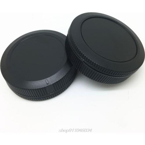 Rear Lens Dust Cap RF + Front Camera Body Cover EOS R RP EOSR Camera RF Mount Lenses Replace R-F-5 D10 20 Dropshipping
