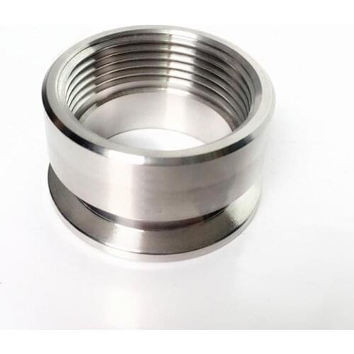 1-1/4" BSPT Female x 1.5" Tri Clamp SUS 304 Stainless Steel Sanitary Coupler Fitting Home Brewing Beer Short-Type