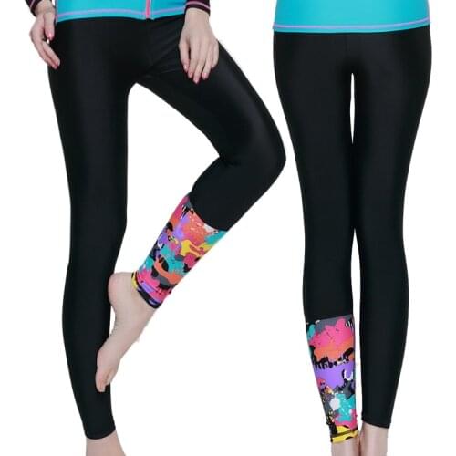 Sbart 1PC Slim Fit Rash Guard Women Swimming Pants Surfing Wetsuits Trousers Female Swimsuits Bathing Suits 2018 DBO