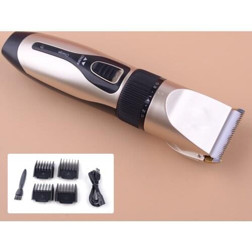 USB Electric Animal Pet Dog Cat Hair Trimmer Shaver Razor Remover Cutter Comb Grooming Clipper Kit 5W 3.7V Low noise Multi-level