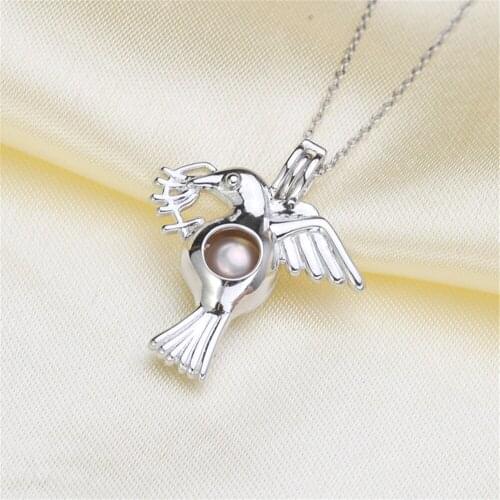 S925 Sterling Silver Screw Eye Pin Bail Top Drilled Beads End Cap For DIY Pearl Charm Pendant Connectors Jewelry Making