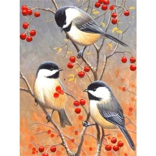 Animal Bird Printed Water-Soluble Canvas 11CT Cross Stitch Kit Embroidery DMC Threads Knitting Hobby Craft Handmade Design