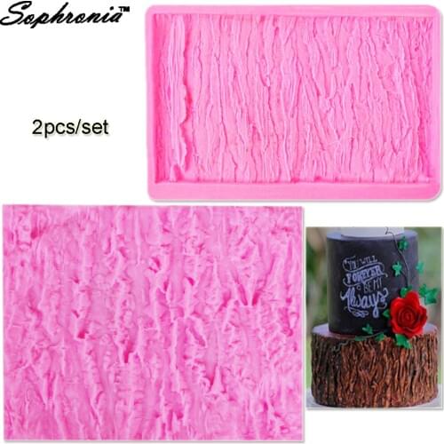 10PCS/SET Top Bark Silicone Cake Mold 3D Cute Cake Tools Fondant Decorating Modelling Tool C120