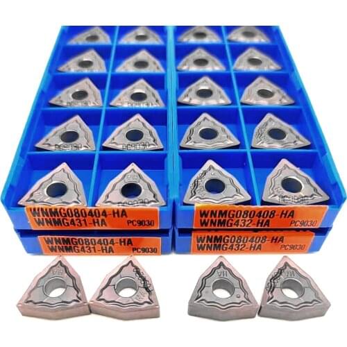 WNMG080404 WNMG080408 HA PC9030 CNC machine tool parts of high quality, internal turning tool steel, with carbide inserts