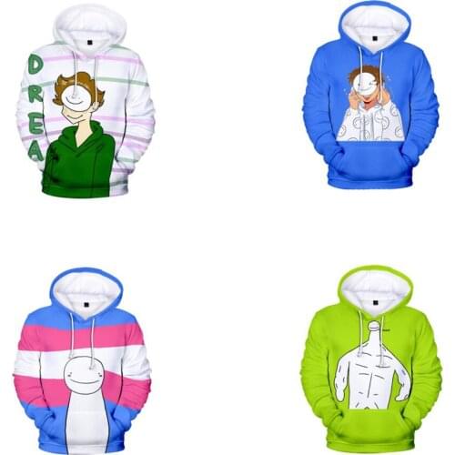Dream Smp Hoodie Dreamwastaken 3D Print Oversized Women/Men Hoodie Sweatshirt Streetwear Unisex Harajuku Tracksuit Anime Clothes