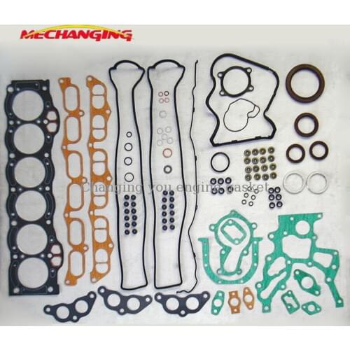 1GGE GX71 For TOYOTA CS71 GA61 GAS120 Engine Part Engine Rebuilding Kits Full Set Engine Gasket 04111-70050 04111-70051
