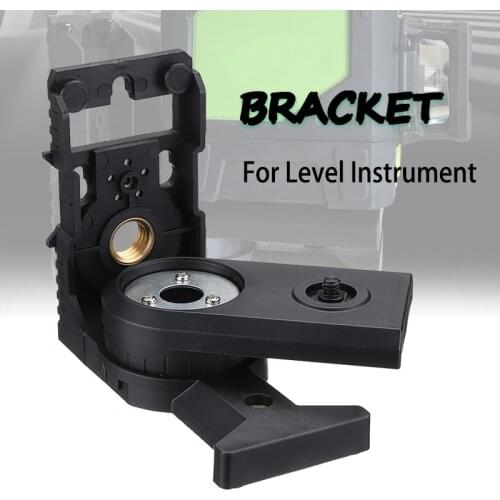 L Type Bracket for Laser Level Magnetic Adsorption Attract Tool Holder Stand Anti-Slip