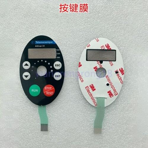 New ATV31HU15M3A ATV31H037M2A button panel button film