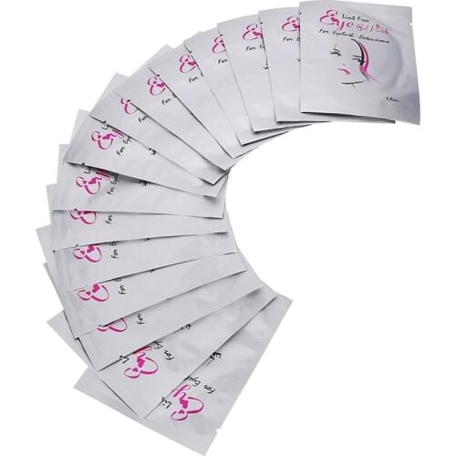 50 pairs New Paper Eyelash Patches Under Eye Pads Eyelash Extension Paper Patches Eye Tips Sticker Wraps Make Up Tools SSwell