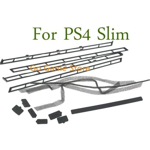 20Sets For PS4 Slim Gaming Console AntiDust Protective Cover Case Sponges Stoppers Filter Mesh Plug Dust Proof