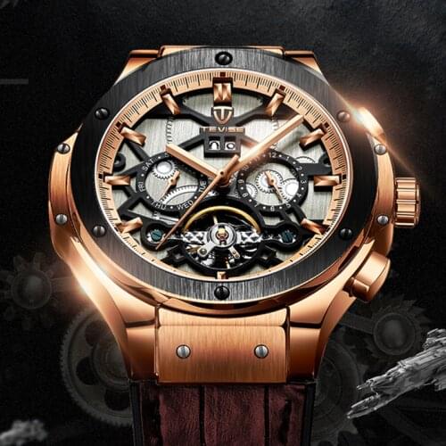 2021 New Mens Watches Fashion Top Brand Luxury Business Automatic Mechanical Watch Men Casual Waterproof Watch Relogio Masculino
