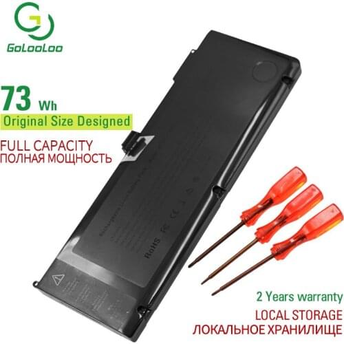 Golooloo 11.1v 73Wh laptop battery A1321 for Apple MacBook Pro 15 MB985 MB985J/A MB985LL/A MB985TA/A MB985X/A MB985ZP/A